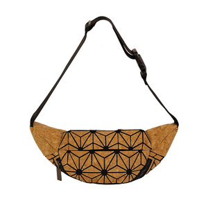 Bolsa <span class=keywords><strong>de</strong></span> Viaje <span class=keywords><strong>de</strong></span> <span class=keywords><strong>Corcho</strong></span> Reciclado con Cierre y Logotipo Personalizado, <span class=keywords><strong>Riñonera</strong></span>, Hecha en China, Unisex - Product Image 1