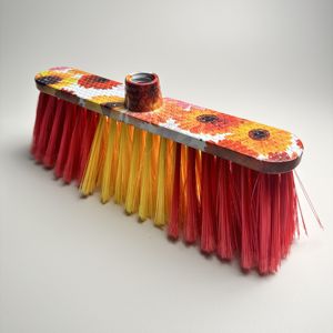 Hochwertige Druck-Kunststoff-Boden reinigungs besen bürste - Product Image 6