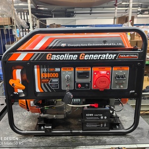 Professional 5kW 6.5kW 7500W 10000W / Petrol Engine Portable <b>Gasoline</b> 10kW Generators for Home - Product Image 3