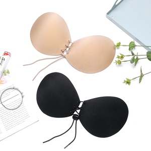 Guangdong Push up invisibile da donna <span class=keywords><strong>reggiseno</strong></span> <span class=keywords><strong>in</strong></span> <span class=keywords><strong>Silicone</strong></span> <span class=keywords><strong>con</strong></span> stringhe <span class=keywords><strong>con</strong></span> ali rotonde a forma di <span class=keywords><strong>reggiseno</strong></span> invisibile - Product Image 3