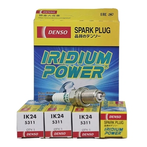 Denso Bujia Busi 5311 IK24 untuk VW AMAROK <span class=keywords><strong>2</strong></span>.0 TSI, BEETLE /EOS /GOLF /JETTA /PASSAT /TOUAREG <span class=keywords><strong>2</strong></span>.0 TFSI OEM NDIK24A, 9059238 - Product Image 1