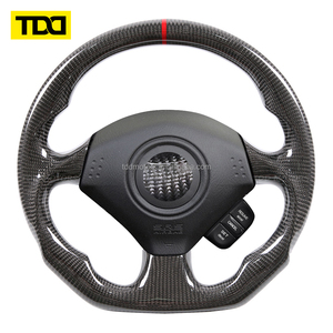 Volant en fibre de carbone véritable TDD compatible avec Honda S2000 - Product Image 1