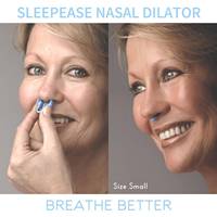 Aide anti-ronflement en silicone, dilatateur nasal en silicone, pince nasale pour arrêter les ronflements, amélioration de la respiration et de la qualité du sommeil