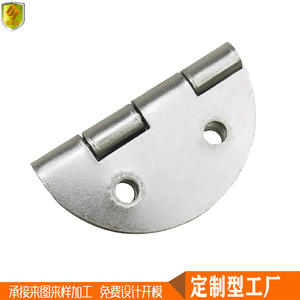 180-Degree Circular Public Toilet Door with 64-Fold Hinge Support <b>Marine</b> <b>Hardware</b> for Partition Panels - Product Image 4