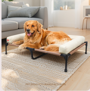 Coussin pour chien, niche pour chien, <span class=keywords><strong>lit</strong></span> pour animaux de compagnie, universel toutes saisons pour chiens de taille moyenne et grande, amovible, lavable, respirant, tapis chaud et frais pour chien - Product Image 2