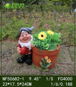 Vui Gnome Tượng Hoa Nồi Nhựa Ban Công Vườn Mùa Xuân Trang Trí Lùn Tượng Chậu - Product Image 5