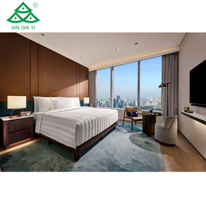 Juego de muebles de habitación de Hotel de lujo hechos a medida Pan Pacific Yakarta, diseño moderno, cama King de lujo, camas individuales, juego de dormitorio de alta calidad - Product Image 1