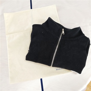 Chuanghua Organic Cotton <b>Envelope</b> Packaging Bag for Cloth Product Cotton <b>Envelope</b> Dust Flap Packing Bag Recycle <b>Envelope</b> - Product Image 3