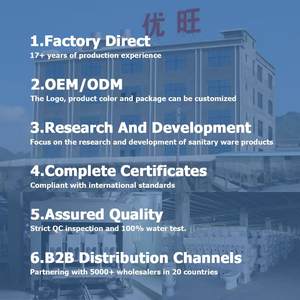 ตู้น้ำเซรามิกหลากสีทันสมัยสำหรับห้องน้ำห้องน้ำห้องสุขาแบบติดตั้งบนพื้นห้องน้ำหนึ่งชิ้นสำหรับโรงแรม - Product Image 6