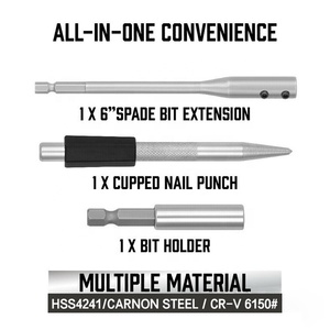 Set Combinato di 246 Pezzi di Punte per Trapano e Cacciaviti con Supporto Magnetico per Dadi, Bestseller 2023 - Product Image 2