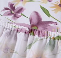 Parure de lit brodée en microfibre brossée, draps en polyester, ensemble de draps – Offre Spéciale