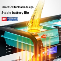 Groupe électrogène triphasé domestique de 10 kW, 220 V/380 V, 50/60 Hz, avec démarrage électrique et ATS, moteur Yuchai haute efficacité