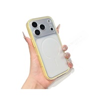 Coque Premium TPU Bicolore 2-en-1 à Aspiration Magnétique pour 17 Pro/16/13, Résistante aux Chutes, Transforme Instantanément l'Apparence