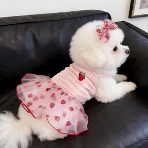 Proveedor Mayorista de Vestidos Finos de Verano para Mascotas, Falda para Cachorros, para Poodle, Teddy, Bichón, Yorkshire, Perros Pequeños y Gatos - Product Image 2