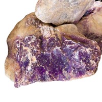 Pierre brute de jade violet naturel de haute qualité, jade violet d'Afrique, utilisée pour la décoration