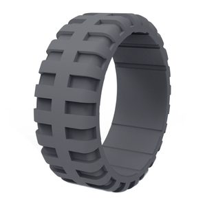 Cincin Silikon Motif Ban Mobil Pria, Ramah Lingkungan, Trendi, dan Personalisasi, Produk Terbaru - Product Image 3