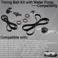 Serpentin-Antriebsriemen mit Wasserpumpen-Kit Passend für Honda |   Für Honda Accord Crosstour Odyssey 2003-2018, OE #   TCKWP329