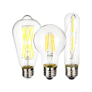 Edison bóng đèn LED bóng đèn Edison bóng đèn sợi đốt ST64 A60 G80 G95 G125 G45 T45