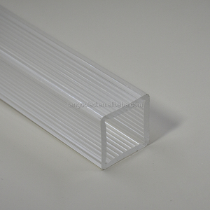 Tùy Chỉnh Trong Suốt Sọc Acrylic Ống Vuông PMMA Hình Chữ Nhật Vệt Ống Cứng Nhắc Acrylic Ống Cho Aquarium - Product Image 5
