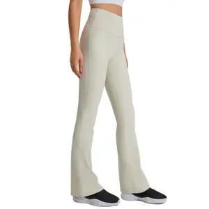 Nuevos pantalones de yoga Lulu micro ajustados y ajustados, mallas de yoga LULU DE alto rebote desnudas a la moda, pantalones casuales deportivos Lulu para mujer