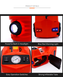 Hot <strong>Sale</strong> 3in1 DC12V 5T LED Light Portable Durable Electric <strong>Car</strong> Hydraulic <strong>Jack</strong> and Impact Wrench <strong>for</strong> Quick Replace Tire - Product Image 6