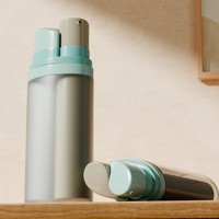 Contenants en plastique rechargeables à double compartiment pour lotion, 15 ml, 30 ml, flacons cosmétiques à double chambre, impression sérigraphique personnalisée possible