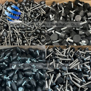 مصنع الجملة أي حجم المسمار المطاط المضادة للاهتزاز عدم الانزلاق التسوية قدم القدم - Product Image 1
