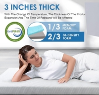 Matelas de lit pliable pour hôtel magasins près de chez moi Matelas de qualité Valuein Box King Queen taille unique Matelas en mousse à mémoire de forme en latex