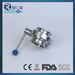 مقبض يدوي يدوي يدوي من الفولاذ المقاوم للصدأ من الفولاذ المقاوم للصدأ من نوع Tc Ferrule 4 بوصة Dn200