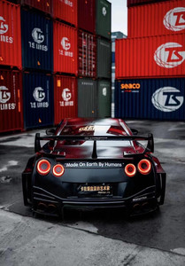 Kit de carrosserie large pour <span class=keywords><strong>Nissan</strong></span> <span class=keywords><strong>GTR</strong></span> R35, carrosserie avant et arrière, nouveau produit, <span class=keywords><strong>2022</strong></span> - Product Image 5