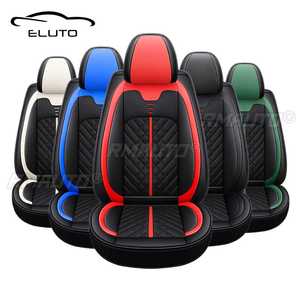 ผ้าคลุมเบาะรถยนต์ แผ่นรองเบาะรถยนต์ หนัง PU สำหรับรถยนต์ - Product Image 1