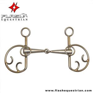 Broca occidental de acero inoxidable de alta calidad, broca sier alemana, broca de mordaza holandesa, anillo en D articulado, proveedor directo de fábrica, productos para caballos - Product Image 5