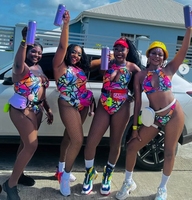 Costumes de carnaval personnalisés, maillot de bain une pièce, tenue de carnaval du lundi, costume de Jouvert, tenue de carnaval de Trinité, tenues de Jouvert
