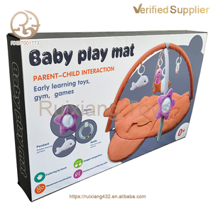 Venta al por mayor plegable Baby Play Gym Unisex Soft Toy Home Use Crawling Play Mat Baby Soft Plush - Product Image 6