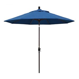 Venta al por mayor al aire libre 9 pies terrazas grandes Patio dosel sombrillas mercado comercial sombrillas con elevador de manivela inclinable <span class=keywords><strong>para</strong></span> mesa de jardín de patio - Product Image 5