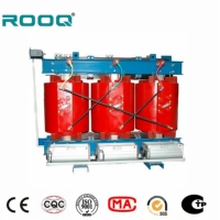 Transformateur de puissance électrique triphasé à résine coulée de type sec