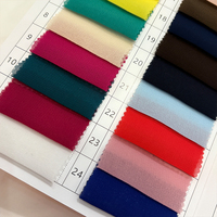 Tissu en Georgette de Haute Qualité 100% Polyester, Tulle Léger en Rouleau, Échantillons Gratuits, Tissu Mousseline pour Robe Femme