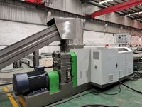 Sacs tissés en PP, agglomérateur en plastique, granulateur, recyclage de plastique/