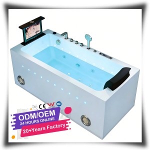 Baignoire Balnéo Autoportante HG pour 2 Personnes avec Massage Personnalisé et <span class=keywords><strong>Spa</strong></span> 1,8m 2m - Product Image 1