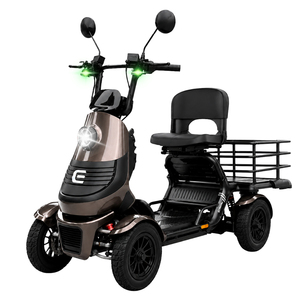 Elegran F-Class MAX 54Ah ขยายระยะการเคลื่อนย้ายตู้สินค้าอัจฉริยะหน้าจอสัมผัสไฟ LED ไฟหน้ารถกอล์ฟไฟฟ้าขนาดเล็ก - Product Image 1