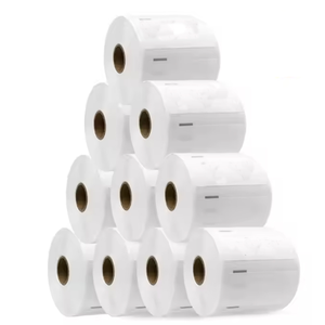Etichetta di spedizione dell'indirizzo <span class=keywords><strong>Dymo</strong></span> LW compatibile 30373 22mm * 24mm etichetta di carta bianca nera 400 pz per uso <span class=keywords><strong>Dymo</strong></span> Label Writer personalizzato - Product Image 1
