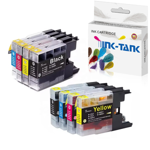 Hộp Mực Tương Thích Màu Cao Cấp LC17 LC77 LC79 LC450 LC1280 LC1280XL Dành Cho Máy In Brother <span class=keywords><strong>MFC</strong></span>-<span class=keywords><strong>J6510DW</strong></span> - Product Image 1