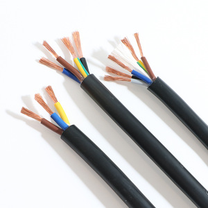 Shengpai RVV Sheathed <b>Wire</b> 0.5 0.75 1.5 2.5 Sq Mm Multi Core Power Cable PVC Jacket Industrial Control - Product Image 1