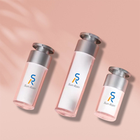Bouteille de pompe sans air remplaçable de 15ml 30ml 50ml pour lotion crème sérum shampooing bouteille de pulvérisation cosmétique