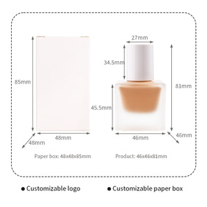 Lilywild Venta caliente <span class=keywords><strong>Magic</strong></span> Dark Liquid Foundation Sin logotipo Matte White Vegan Base de gama alta de larga duración para todo tipo de piel - Product Image 3
