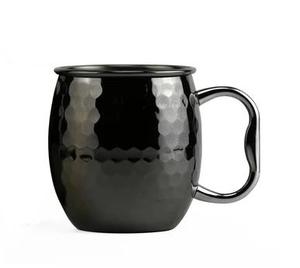 Taza de mula de Moscú brillante negra de cobre de alta calidad para utensilios de cocina decoración de boda y accesorios de Bar al por mayor precio minorista - Product Image 5