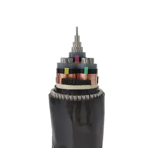 IEC60502 BS6622 VDE N2xsery Yjv32 11kv 20kv 33kv Copper XLPE Insulated Swa Sta Armoured Cable Outdoor Energy Power Cable