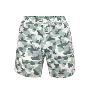 Men's Pineapple Palm Leaf Printed Board Shorts Pattern Quick Dry Drawstring Elastic Waist Casual <b>Surf</b> Swim Trunks Wholesale OEM - Product Image 3