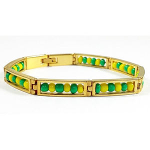 Pulsera <span class=keywords><strong>de</strong></span> Eslabones <span class=keywords><strong>de</strong></span> Acero Inoxidable Chapada en Oro, Brazalete Africano <span class=keywords><strong>de</strong></span> Poder <span class=keywords><strong>Santeria</strong></span>, Potencias Africanas, Amuleto <span class=keywords><strong>de</strong></span> Protección, <span class=keywords><strong>Pulseras</strong></span> con Cuentas - Product Image 6