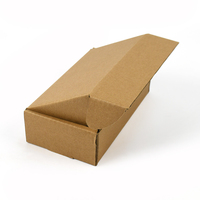 Boîtes d'expédition en kraft de qualité supérieure pour la livraison de vêtements et de chaussures, boîtes d'expédition personnalisées en carton ondulé imprimées en couleur